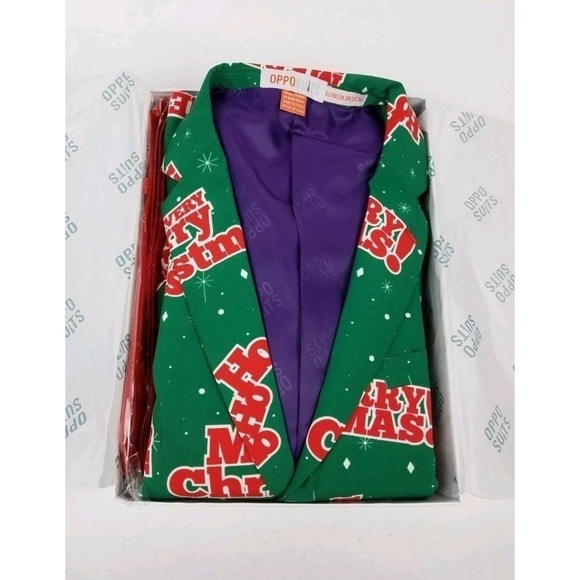 OppoSuits
Happy Holidude Christmas Suit and Tie - Picture 3 of 7
